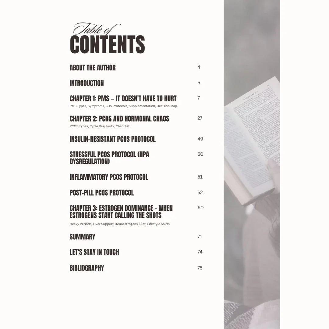 Understanding Hormones, Part II: The Solutions – PMS, PCOS & Estrogen Dominance - Balance Lab